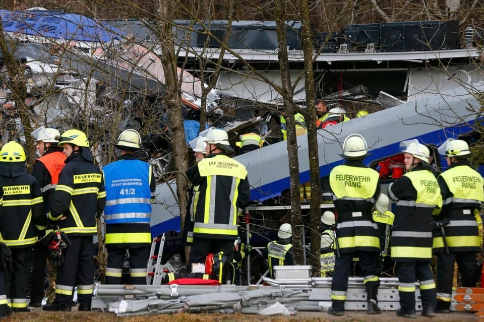 Bravaria train accident Reuters Michael Dalder