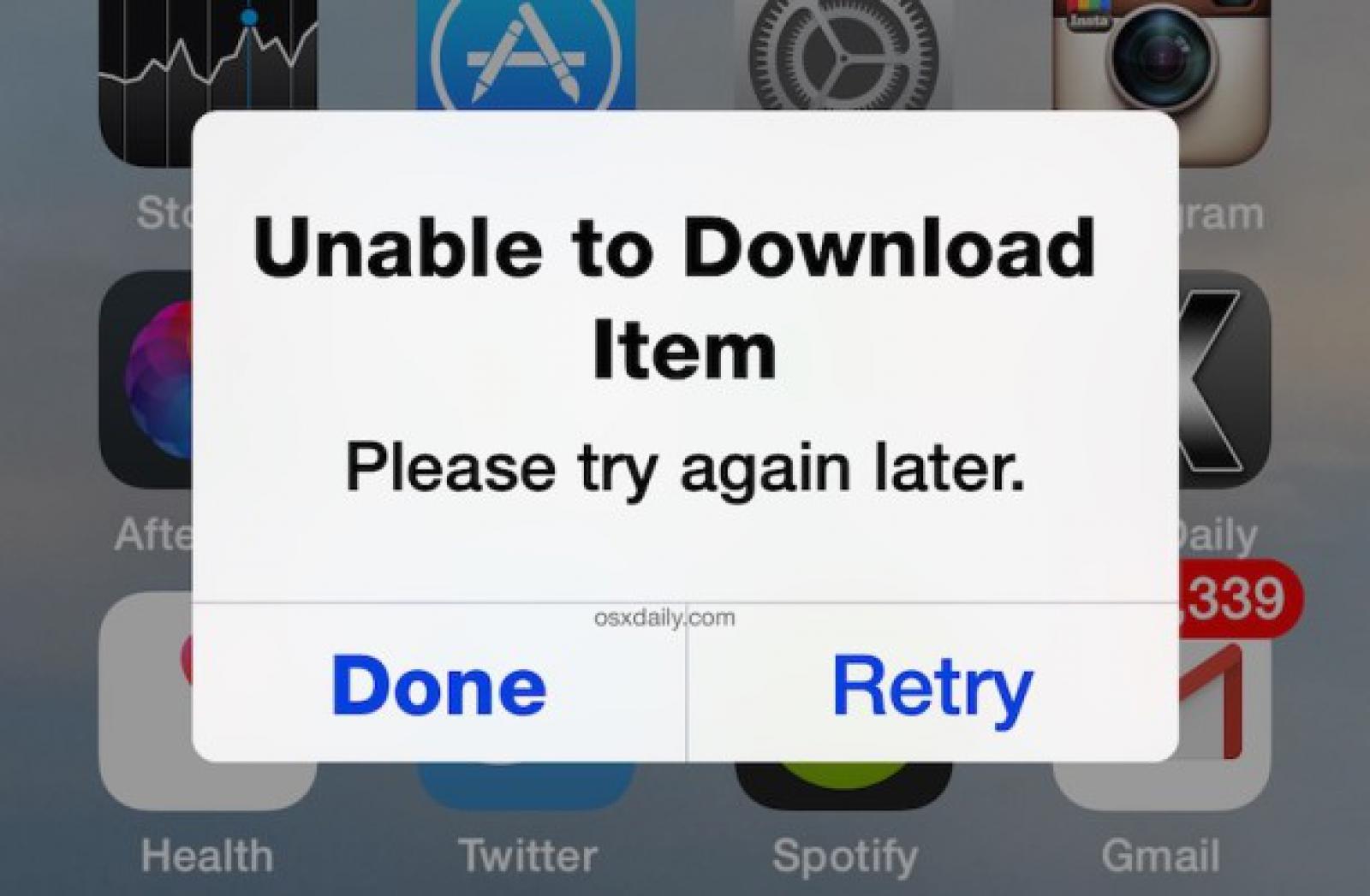 Download app please. Unable. Please try again later. Unable to download Minecraft please try again later как исправить.