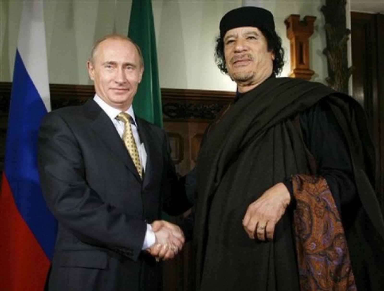 каддафи в москве