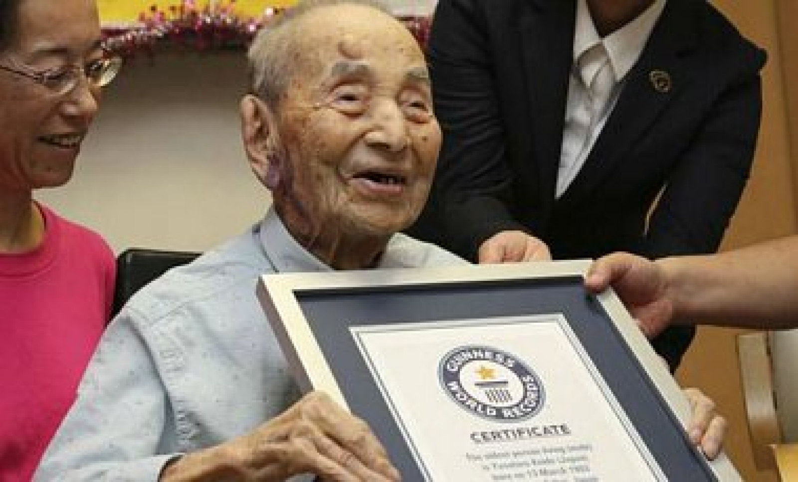 The oldest people in the world