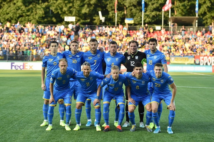 Сборная Украины обыграла Литву в матче отборочного турнира Евро-2020