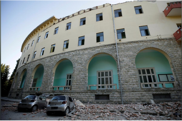 землетрясение в Албании