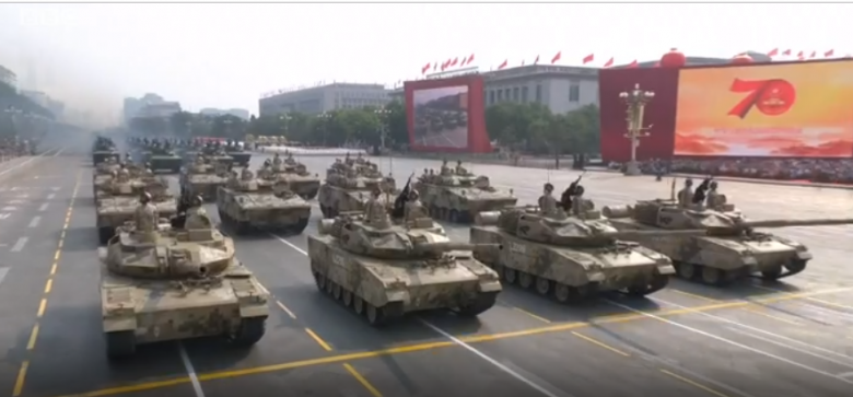 военный парад в КНР