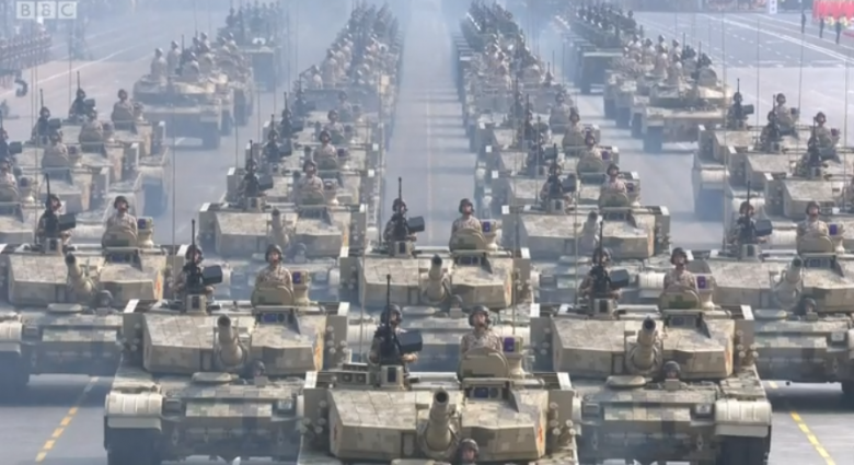 военный парад в кнр