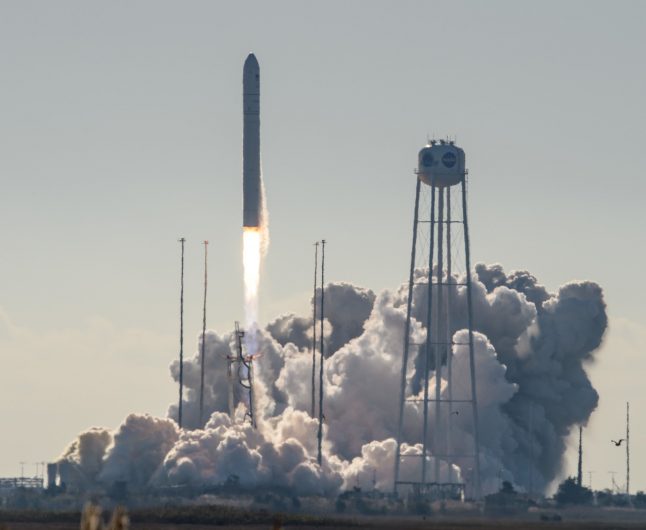 В США созданная при участии Украины ракета Antares вывела в космос корабль Cygnus