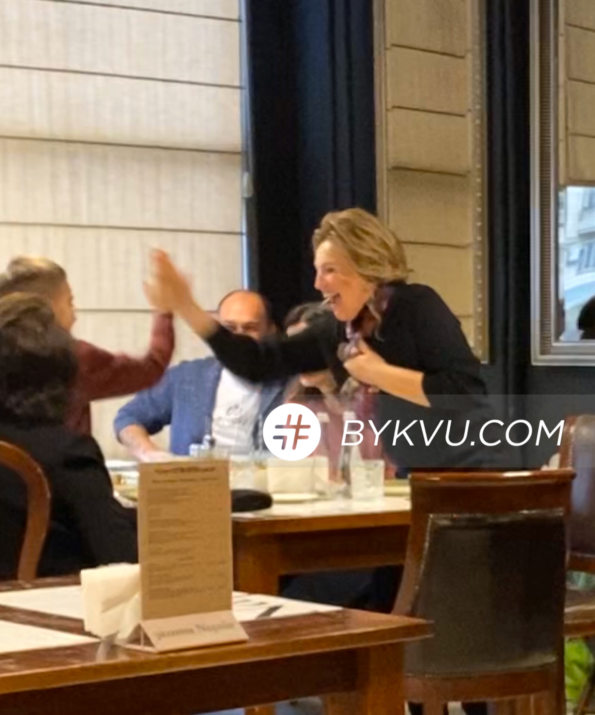 Одіозна соратниця Януковича засвітилася в ресторані в центрі Києва. Фото