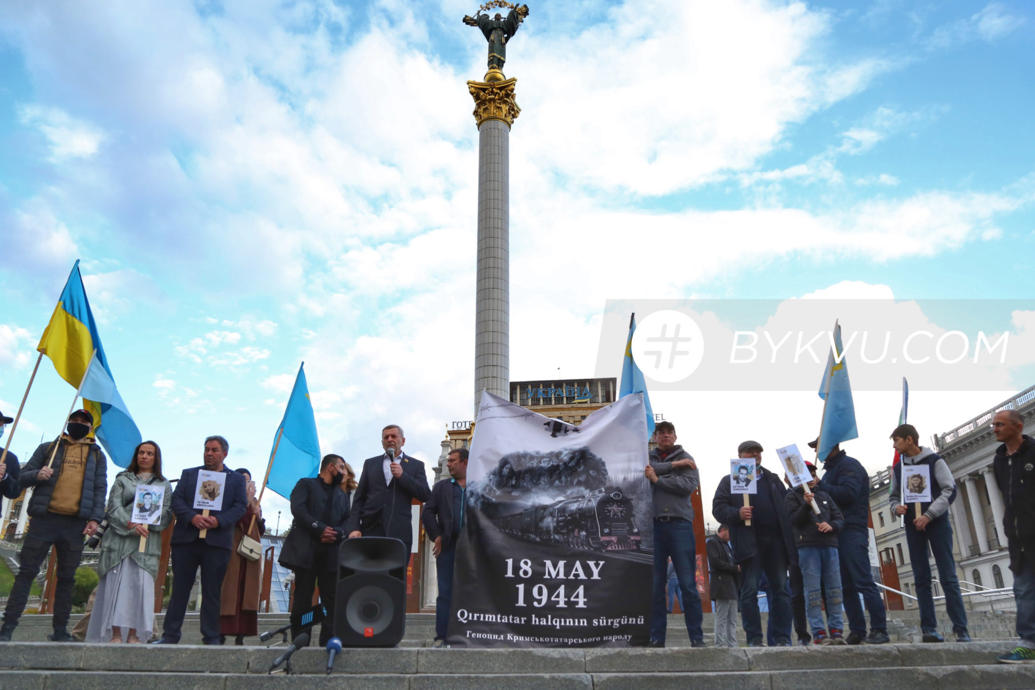 Автопробіг_пам'яті_жертв_депортації_кримськотатарського народу Київ автопробіг 18_травня
