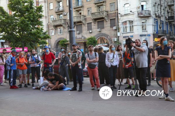 Акция протеста кинотеатр Киев