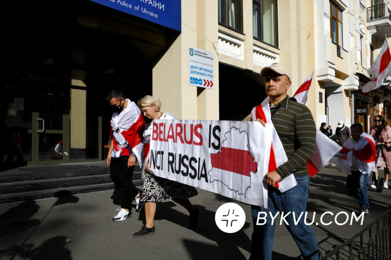 Марш за волю Білорусі в Києві