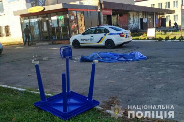 На Чернігівщині сталася стрілянина через агітаційний намет