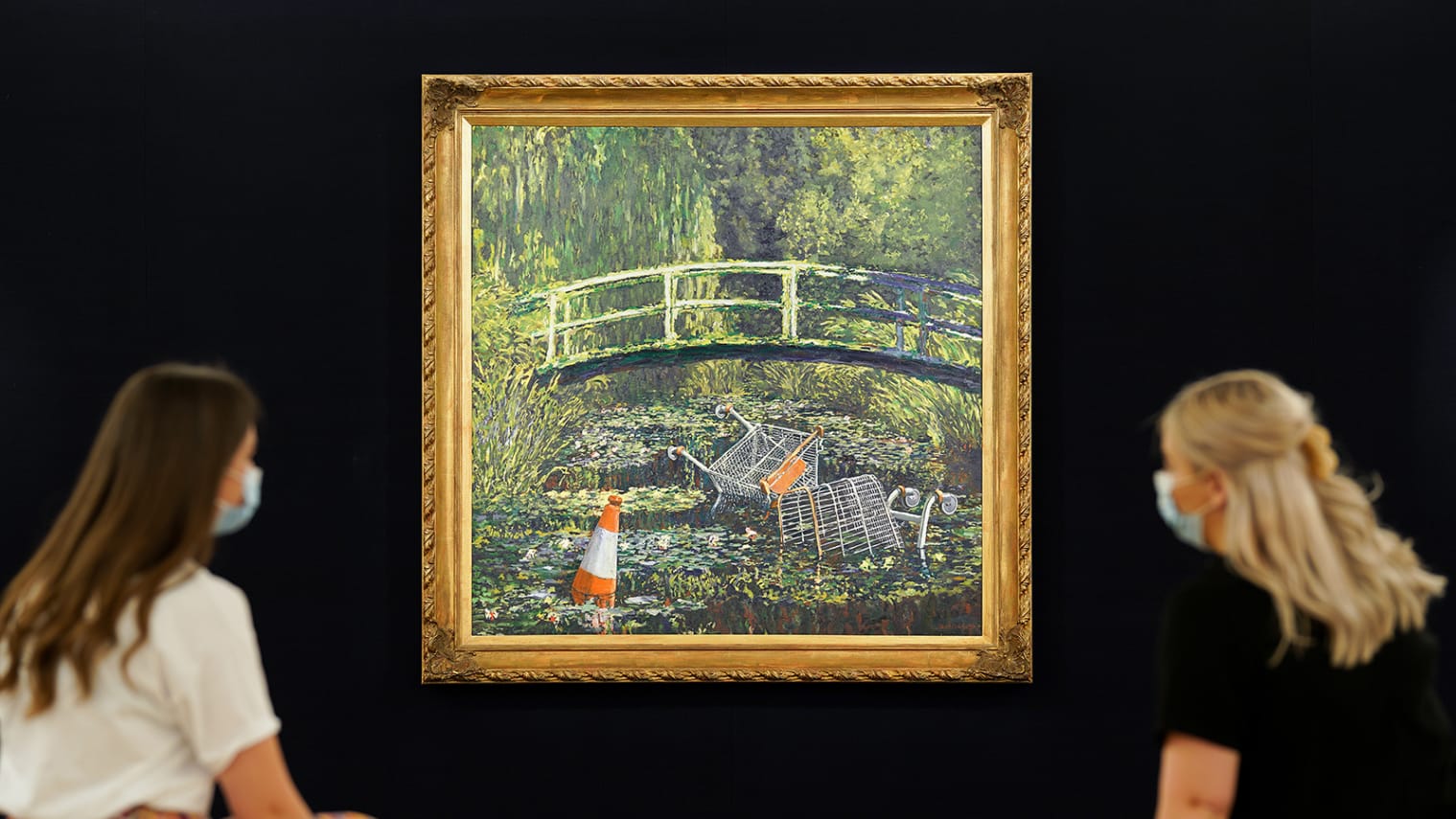 Картину Бенксі продали на аукціоні за майже 10 млн доларів
