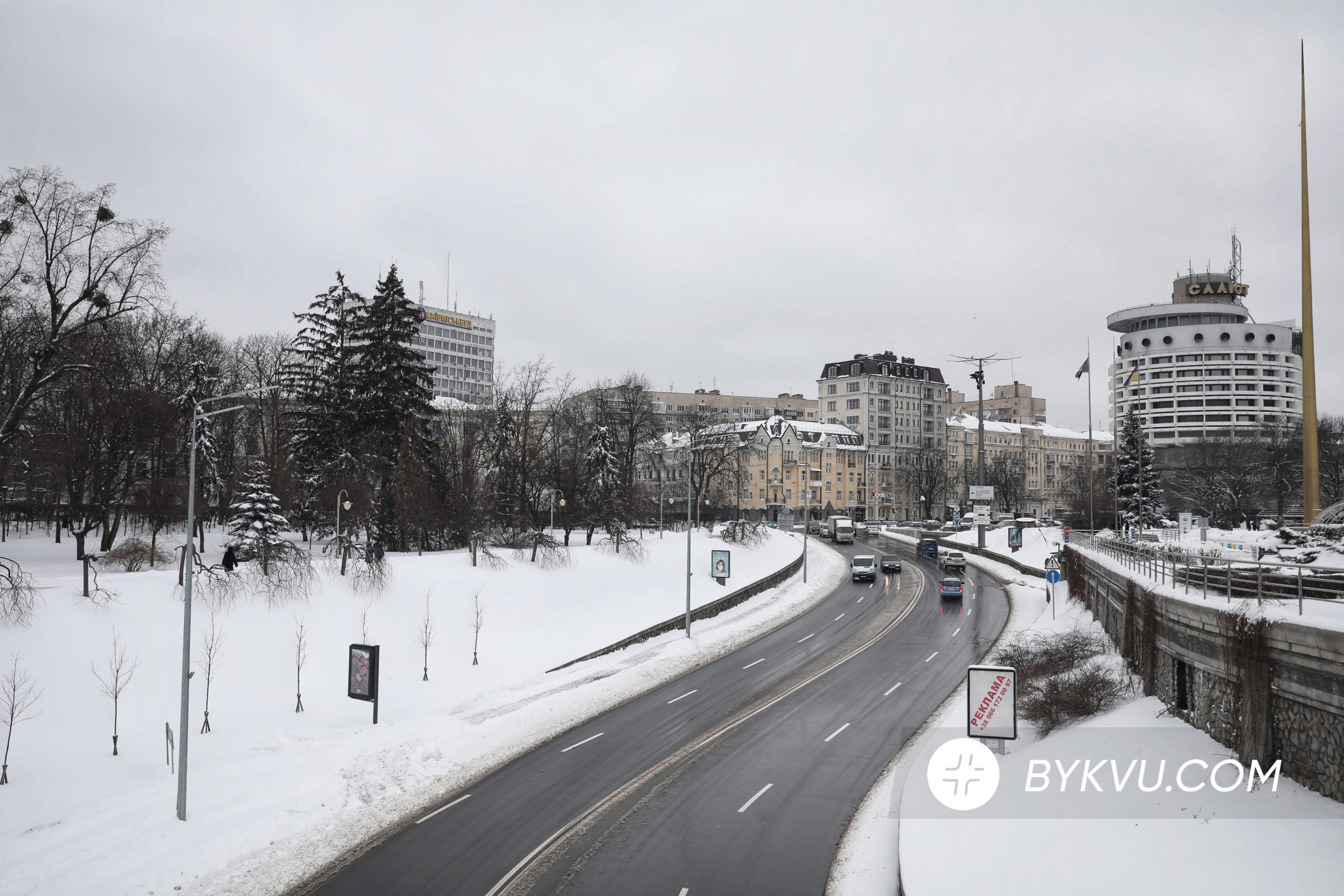 Сніг у Києві