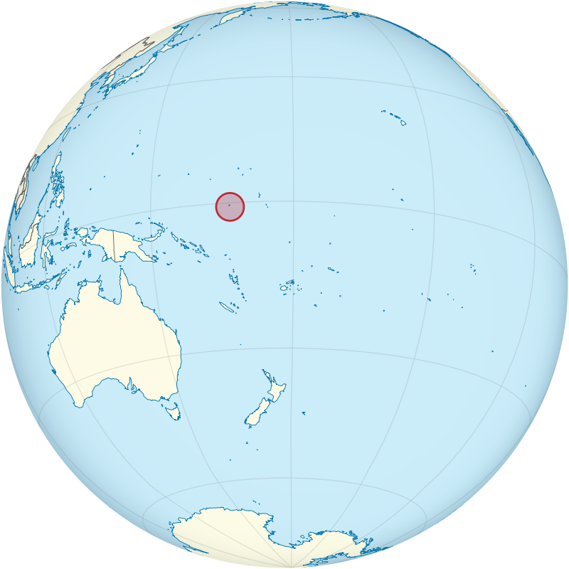 800px Nauru on the globe Polynesia centered.svg
