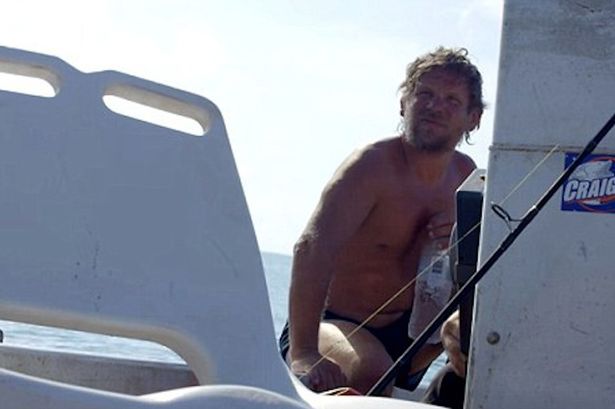 British wildlife TV crew find half naked castaway stranded on remote island 1