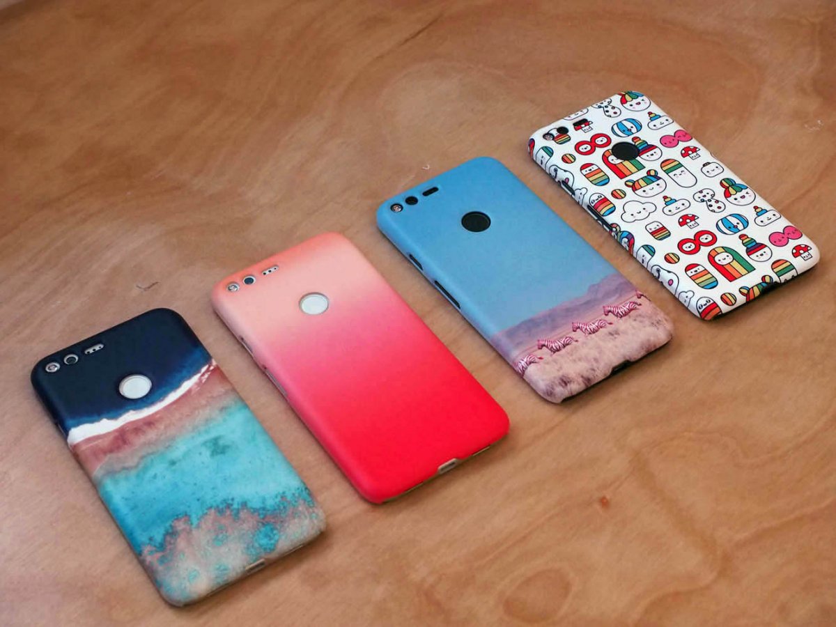 you can also check out the new custom cases for the pixel which are quite fetching