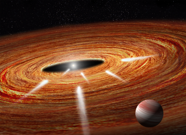 1483952987 nasa hubble detects exocomets plunging into young star