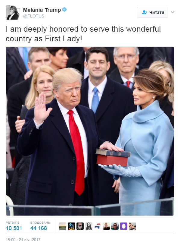 first lady