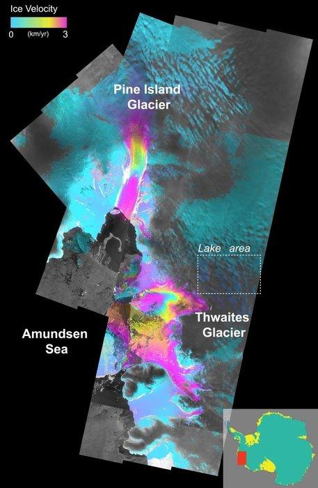 Glacier speed West Antarctica node full image 2