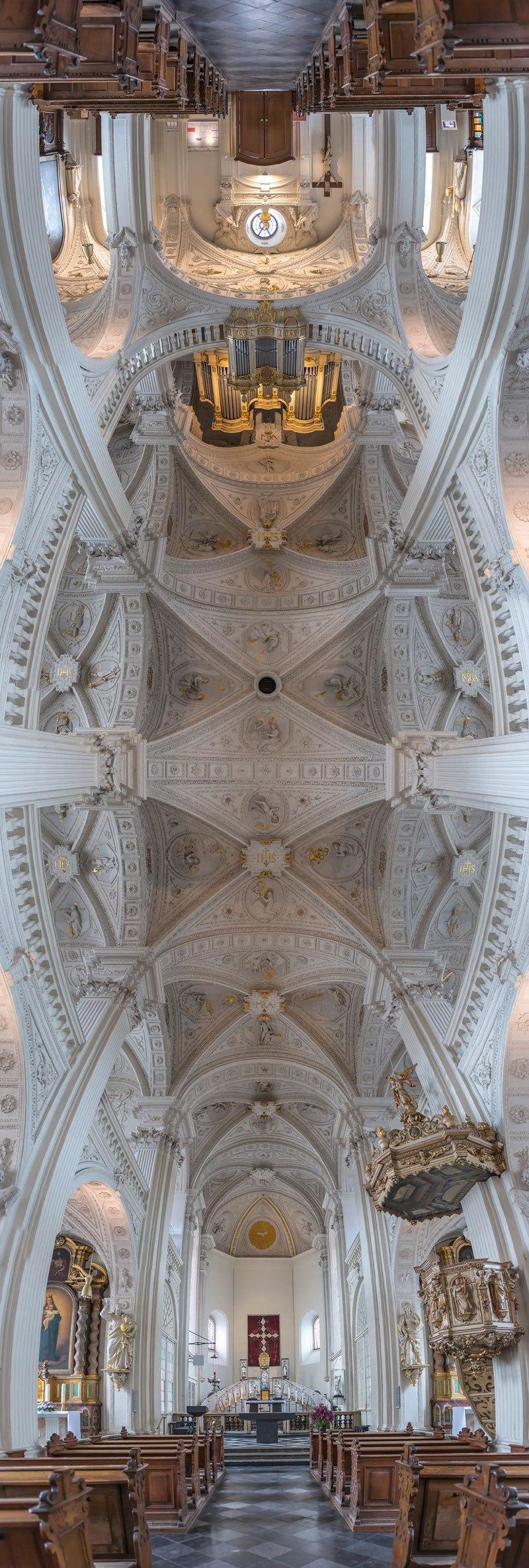 vertical panoramas of church ceilings around the world 10