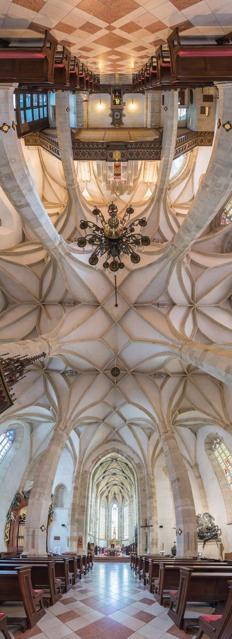 vertical panoramas of church ceilings around the world 9
