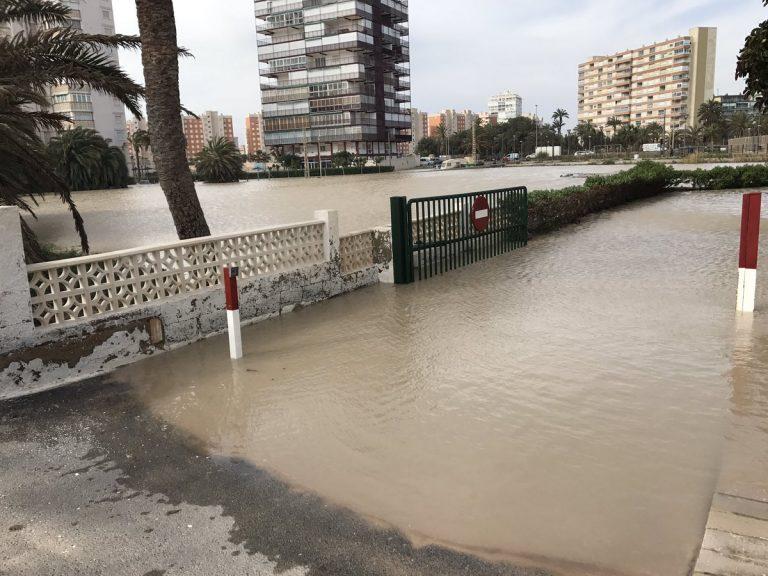 Playa de San Juan flood alicante march 2017 mayor of alicante 768x576