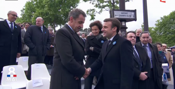 Саркози поздравил Макрона с победой на выборах