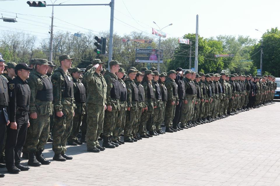 Личный состав ГУ Нацполиции в Донецкой области