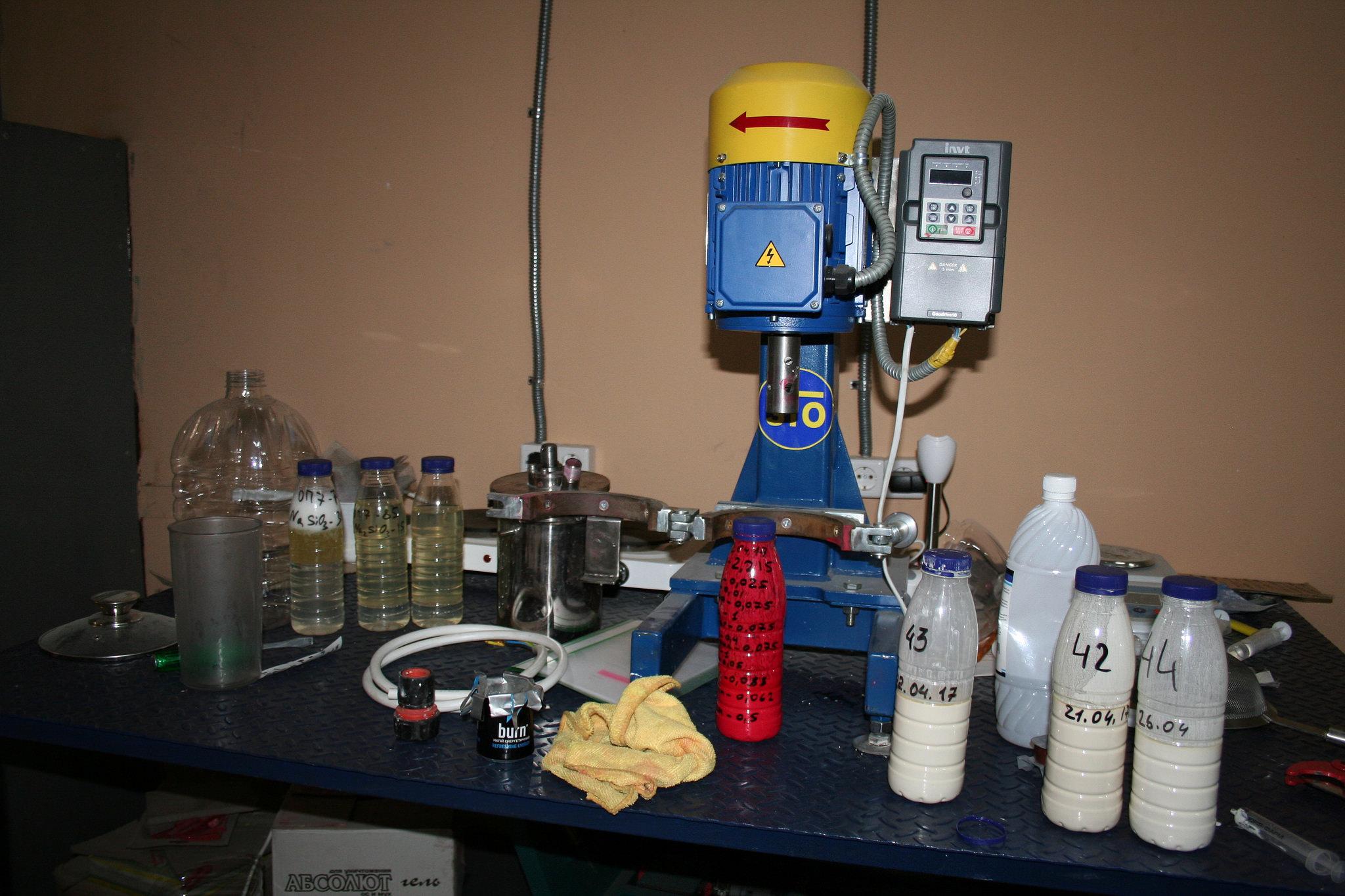 Лаборатория по производству контрафактной сельхозхимии