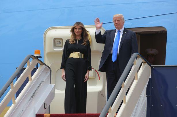 Трамп прибыл с первым официальным визитом в Саудовскую Аравию_2