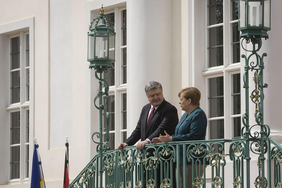 Встреча Петра Порошенко и Ангелы Меркель_1