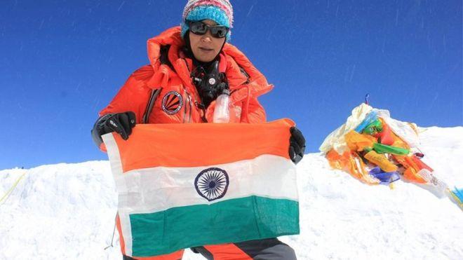 Жительница Индии дважды поднялась на Эверест меньше чем за неделю 