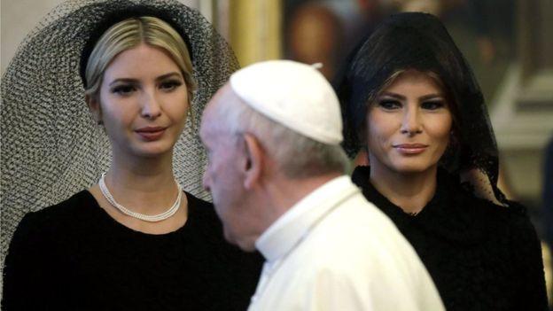 Папа Римский провел аудиенцию с Дональдом Трампом в Ватикане_5