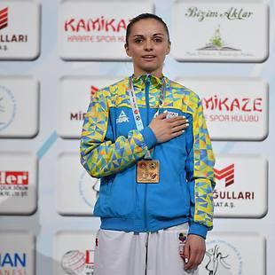 Каратистка Екатерина Кривая признана лучшей спортсменкой мая в Украине  