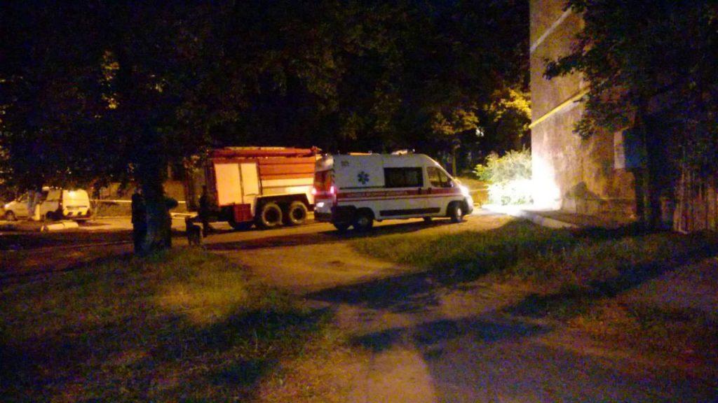 Взрыв в жилом доме на проспекте Мазепы в Вышгороде