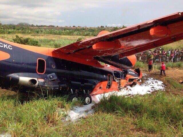 Грузовой самолет Ан-74 потерпел крушение на острове Сан-Томе