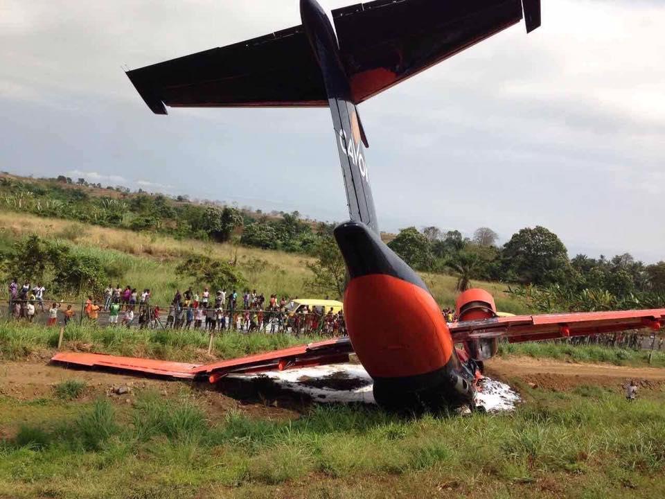 Грузовой самолет Ан-74 потерпел крушение на острове Сан-Томе