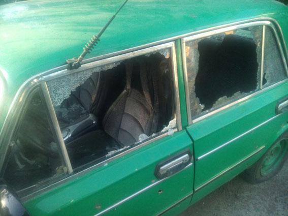 Результаты обстрела в Донецкой области