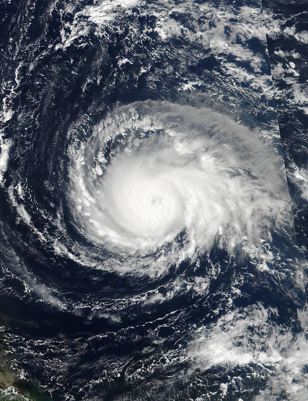 Ураган «Ирма», приближающийся к побережью США