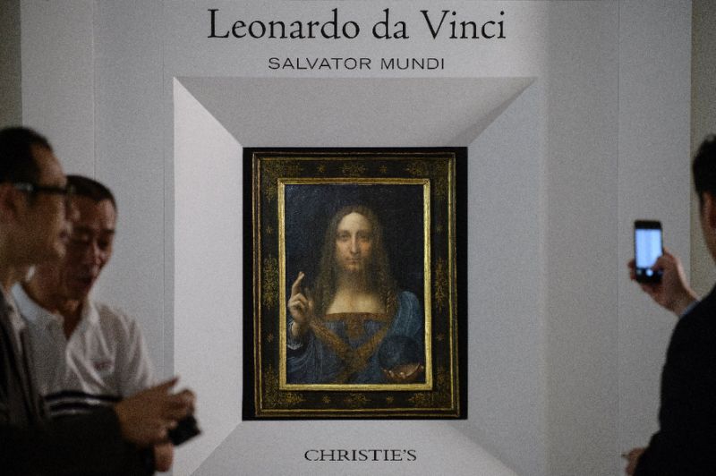 Аукцион по продаже картины Леонардо да Винчи 