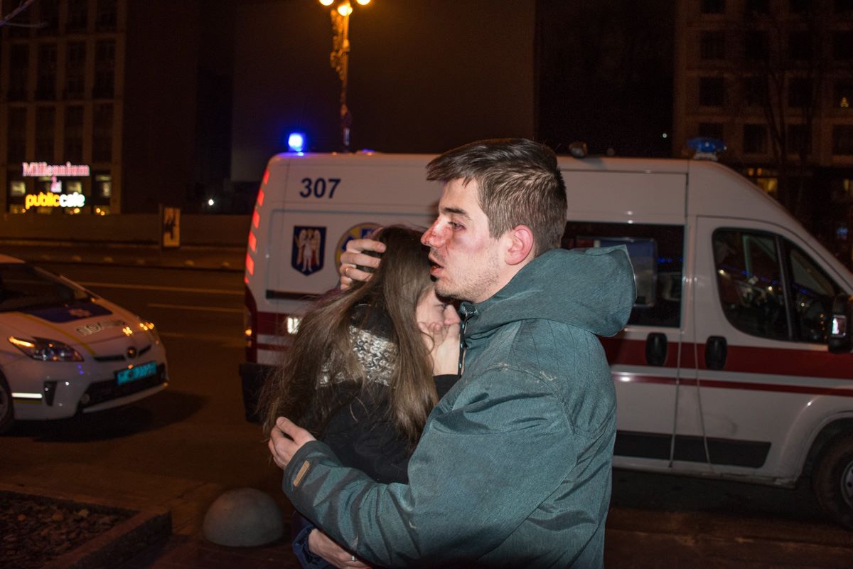 В Киеве сотрудники пиццерии избили посетителей