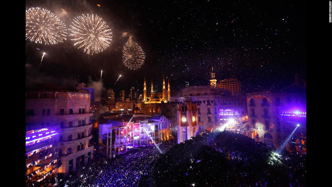 Новогоднее шоу в Ливане