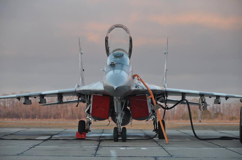 Первые полеты украинских военных летчиков в 2018 году