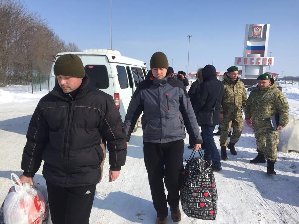 освобождение украинских пленных