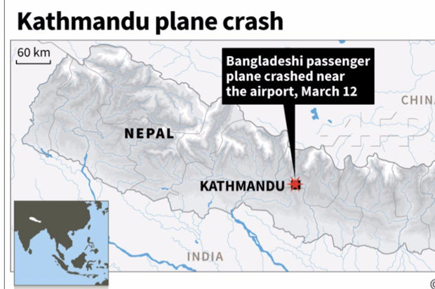 Крушение в аэропорту Катманду.