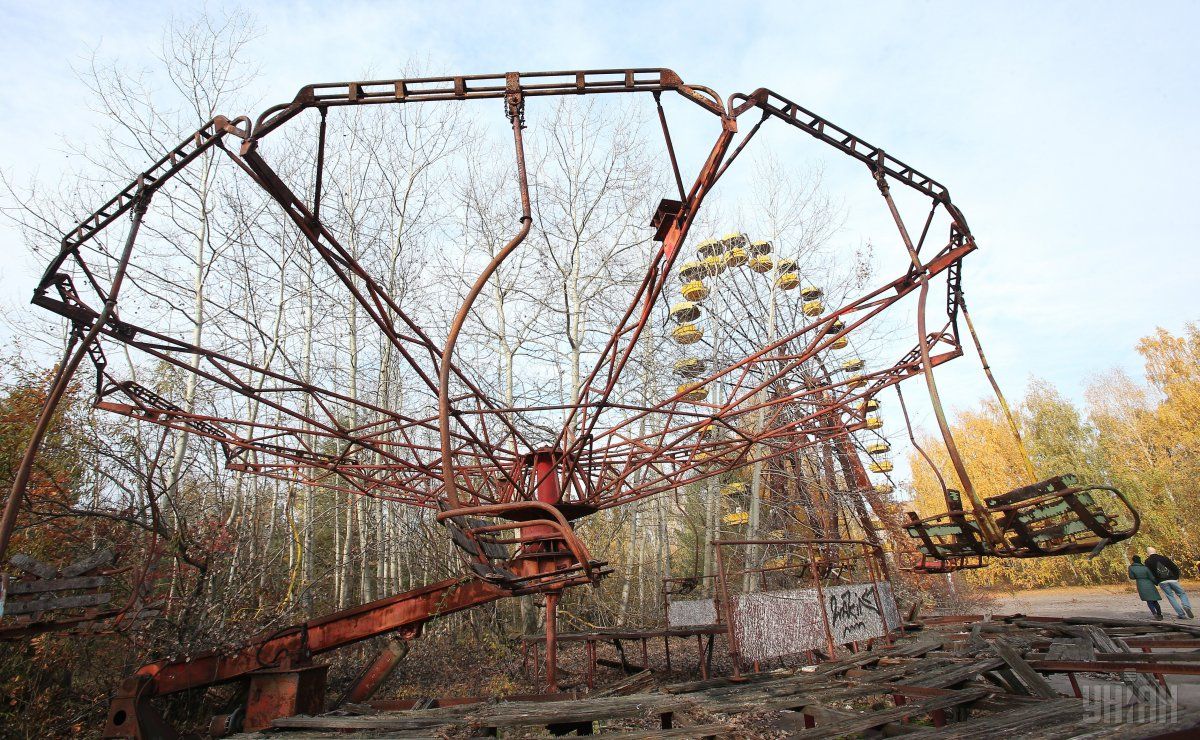 Чернобыльская зона в наши дни.