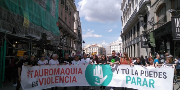 Митинг в Мадриде.