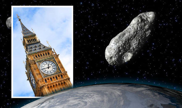 NASA asteroid SP1