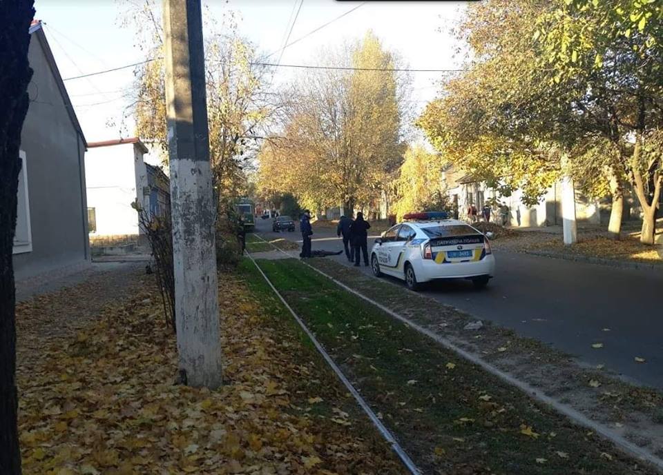 Одесса_полиция застрелила убийцу