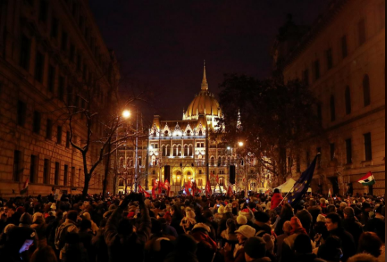 Венгрия_протест