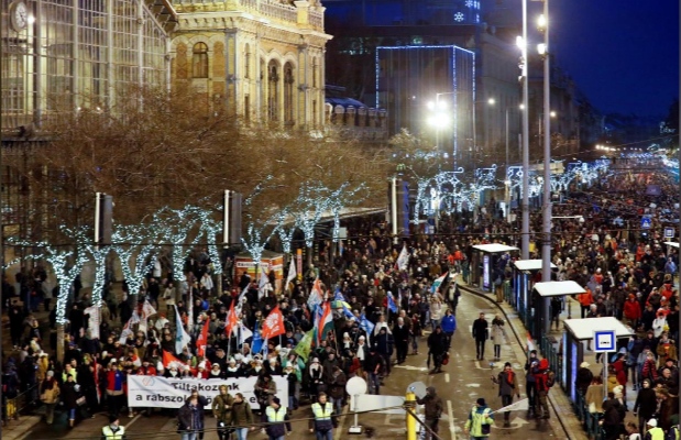 Венгрия_протест